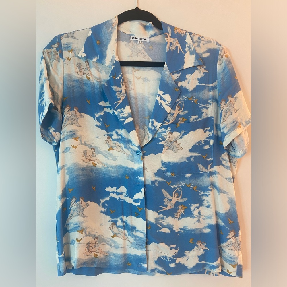 Reformation Tomboy Button Down